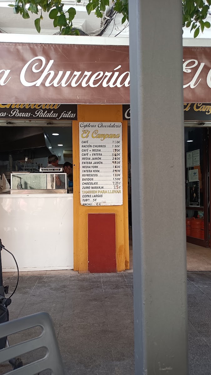 Cafetería Chocolatería El Campana Menu 5