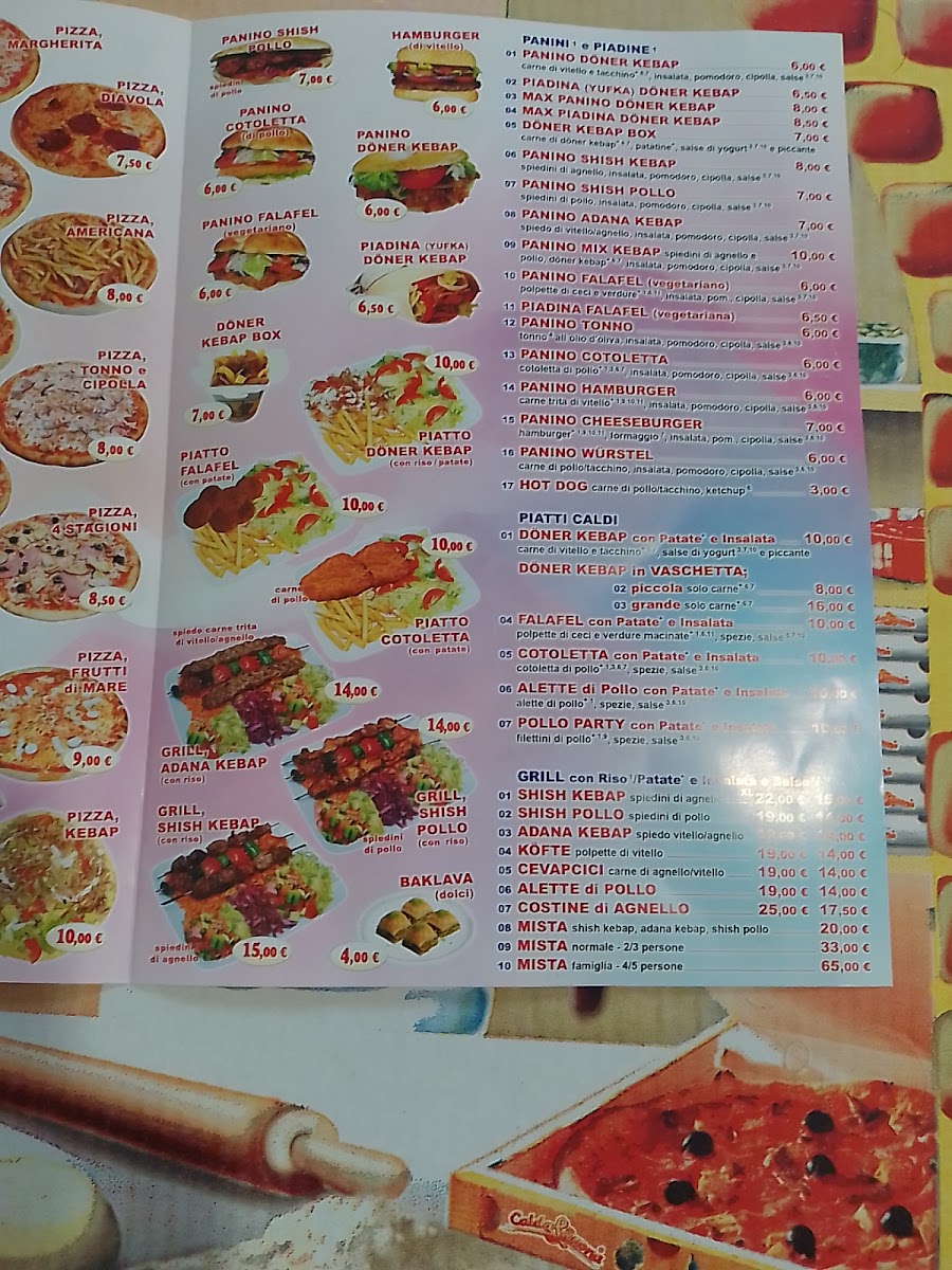 Istanbul City kebap - pizza - grill Menu 1