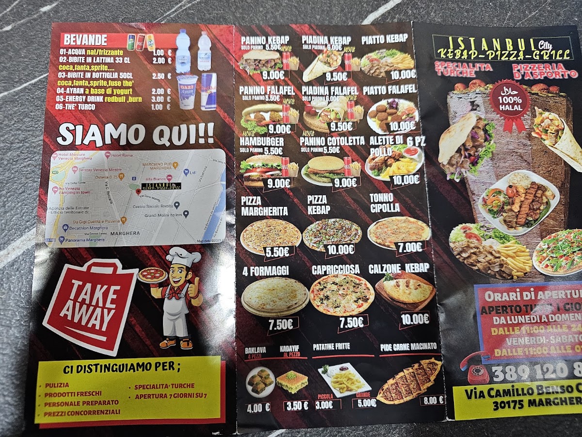 Istanbul City kebap - pizza - grill Menu 10