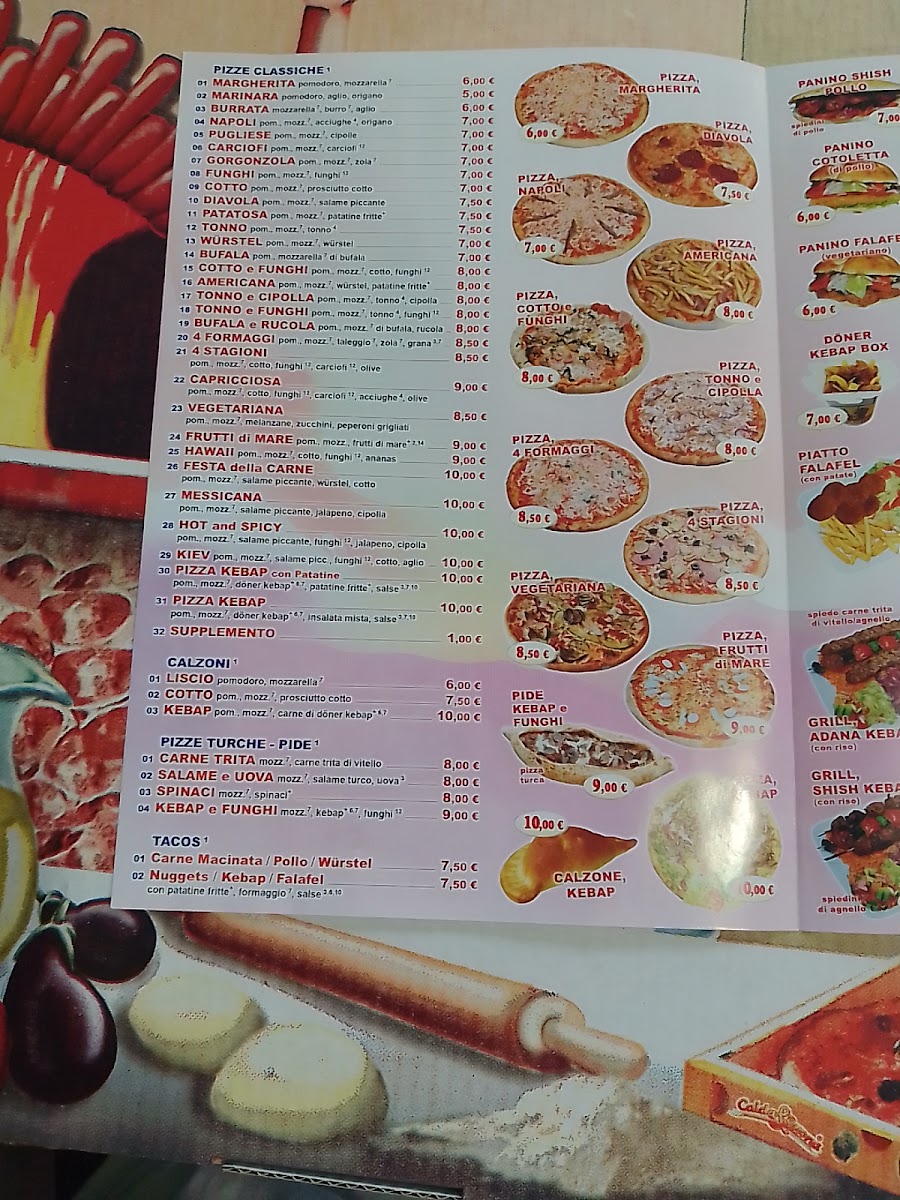 Istanbul City kebap - pizza - grill Menu 3