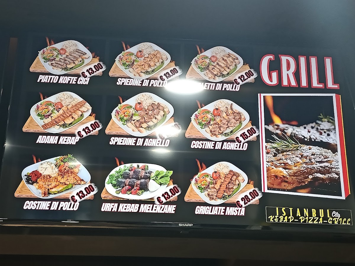Istanbul City kebap - pizza - grill Menu 9