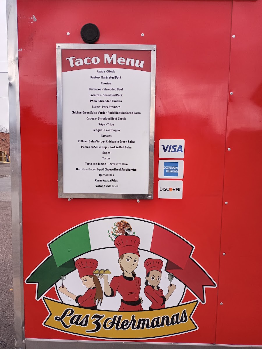 Las Tres Hermanas Food Truck Menu 5