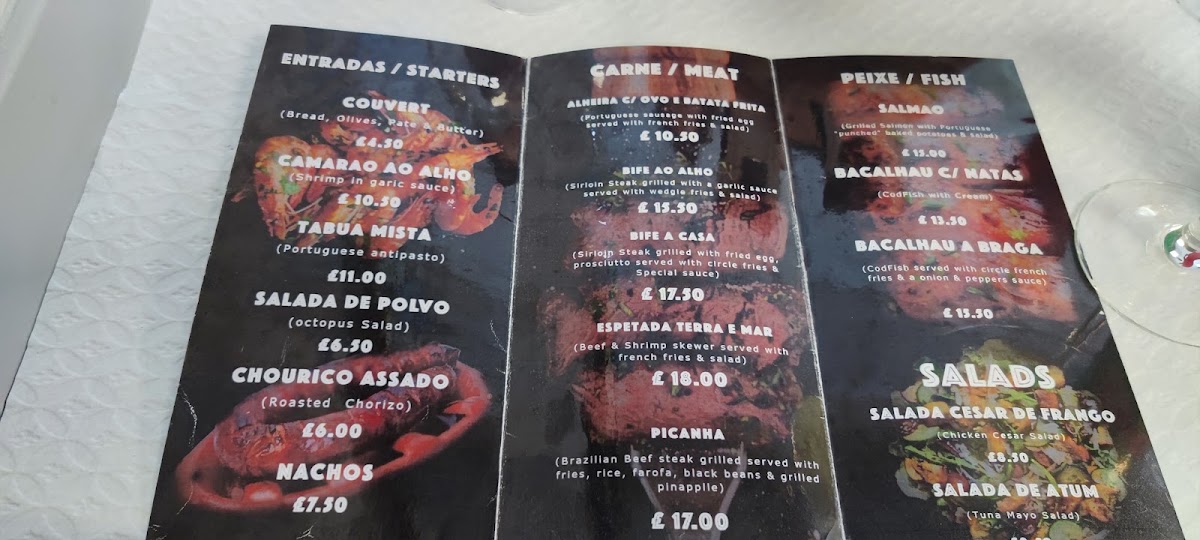 Taste of Portugal Menu 3